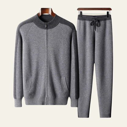 The Portofino Cashmere Multi-Color Jogger Set