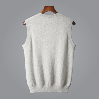 The Lucerne Cashmere Vest