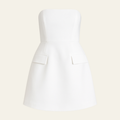 The Vienna Strapless Mini Dress