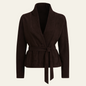 The Florence Suede Wrap Jacket