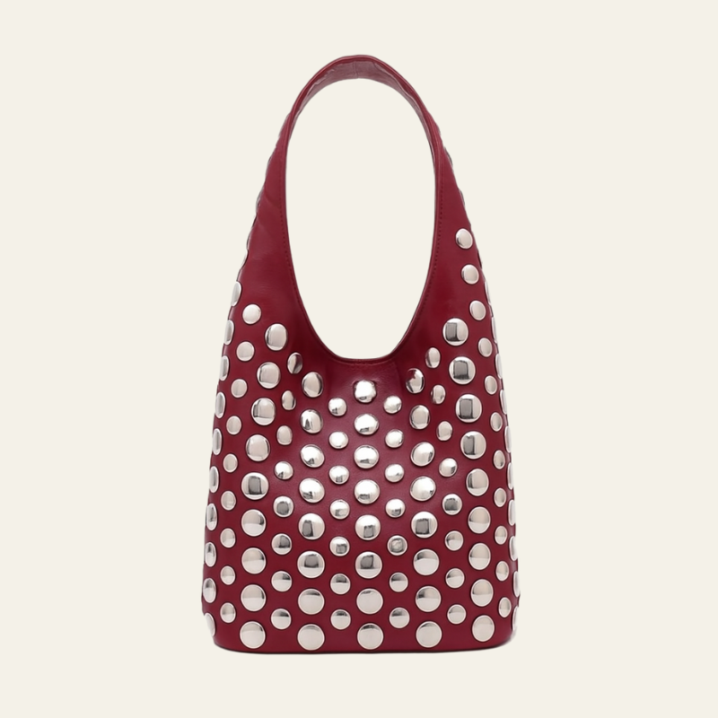 The Alexandra Woven Mini Hobo Bag