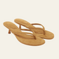 The Marseille Suede Kitten Sandal