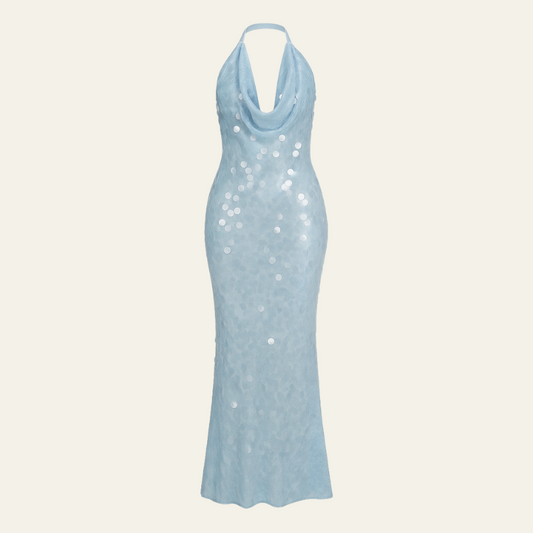 The Portofino Sequin Maxi Dress