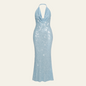 The Portofino Sequin Maxi Dress